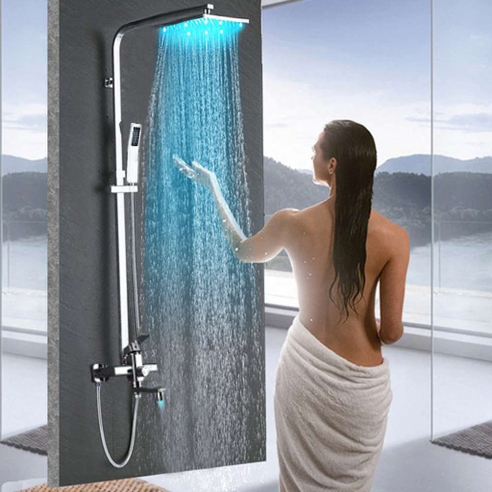 LED Rain Shower Heads